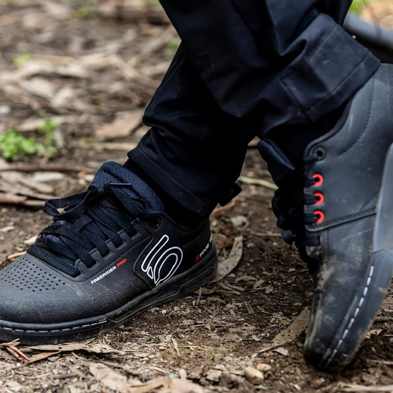 Vyriški adidas FIVE TEN Freerider Pro core black/cloud white/cloud white platforminiai dviračių batai 9