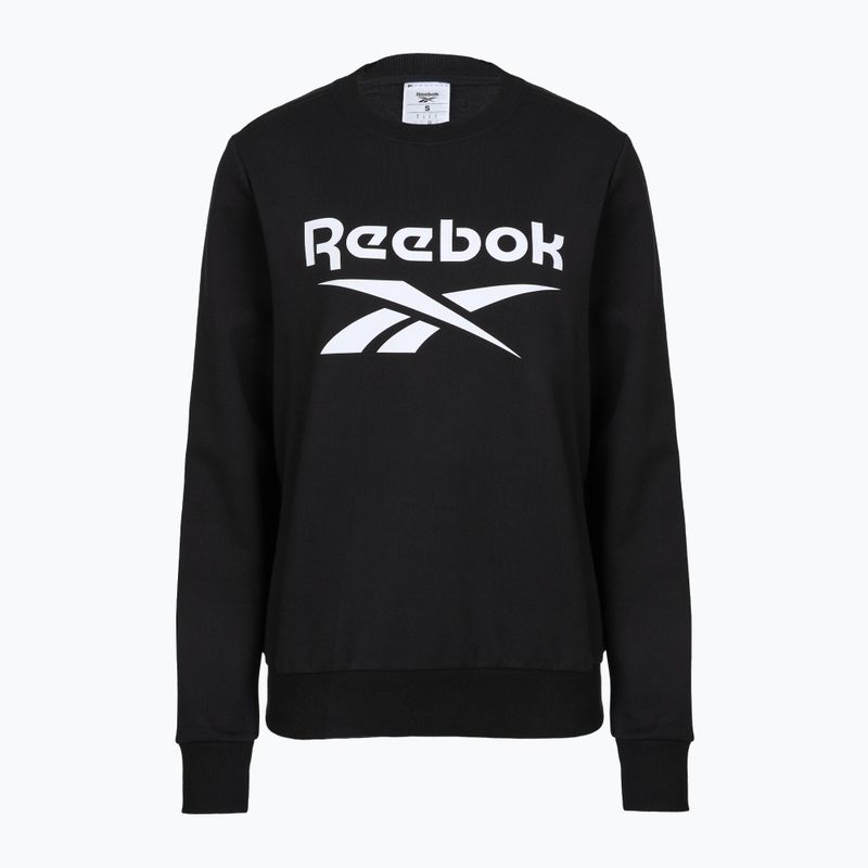 Moteriškas džemperis Reebok Identity Big Logo Fleece Crew black