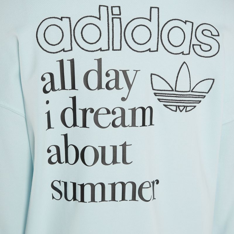 Moteriškas džemperis adidas Graphic almost blue 4