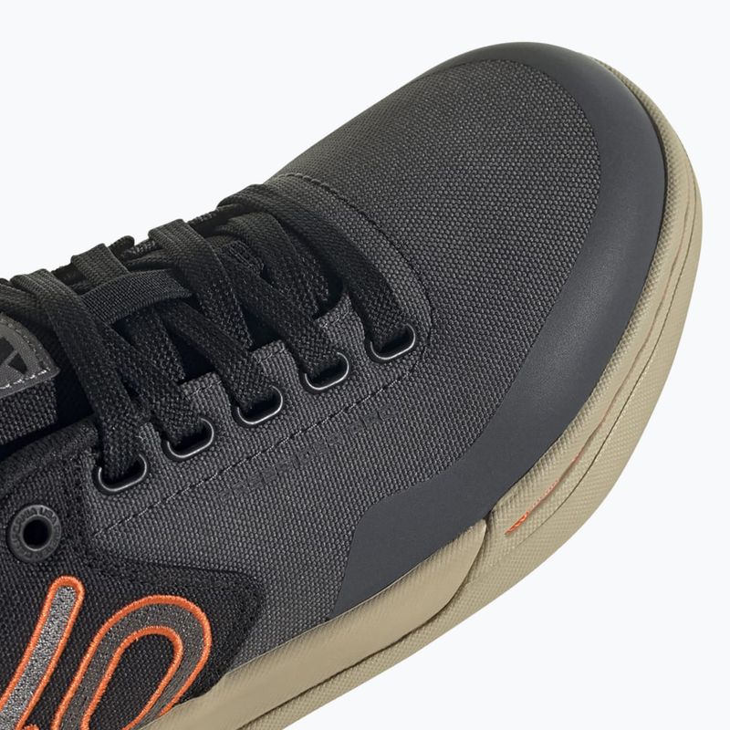 Moteriški platforminiai dviračių bateliai adidas FIVE TEN Freerider Pro Canvas W grey six/grey four/impact orange 12