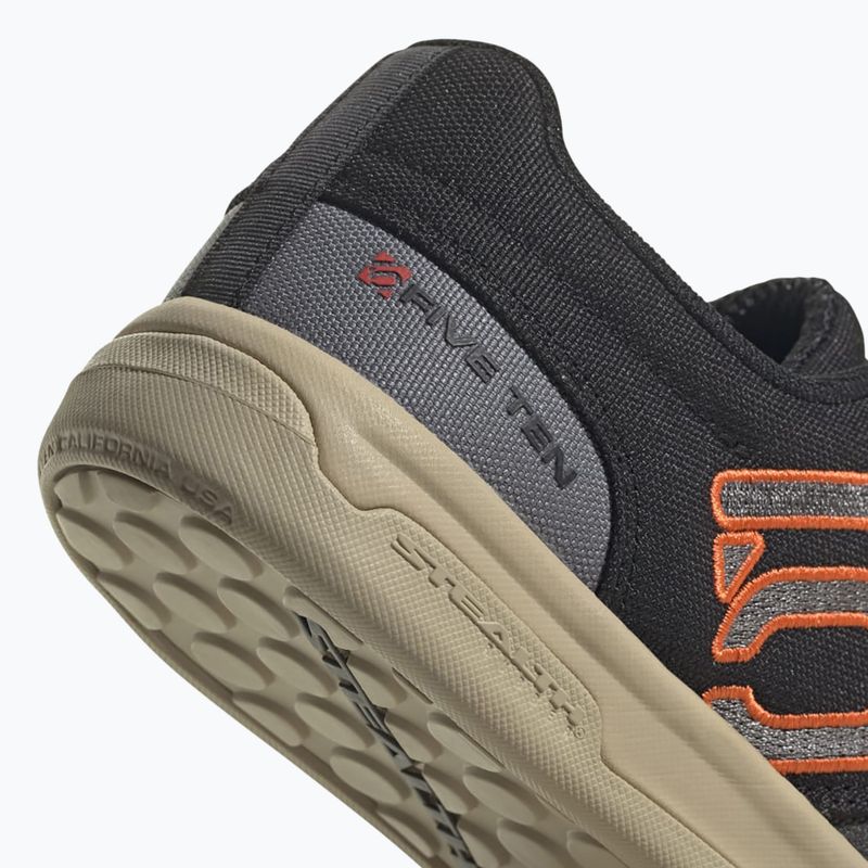 Moteriški platforminiai dviračių bateliai adidas FIVE TEN Freerider Pro Canvas W grey six/grey four/impact orange 13