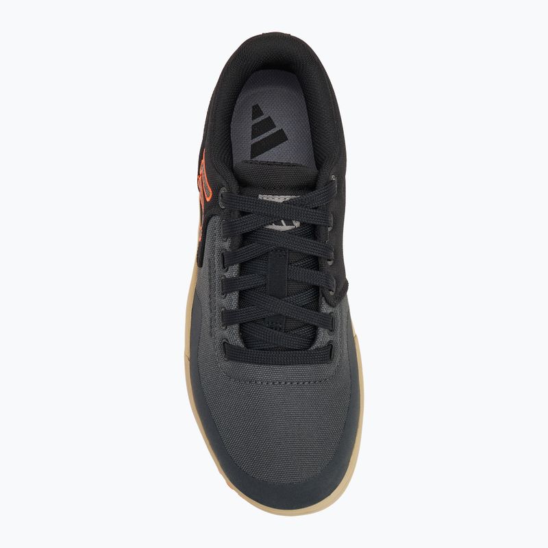 Moteriški platforminiai dviračių bateliai adidas FIVE TEN Freerider Pro Canvas W grey six/grey four/impact orange 5