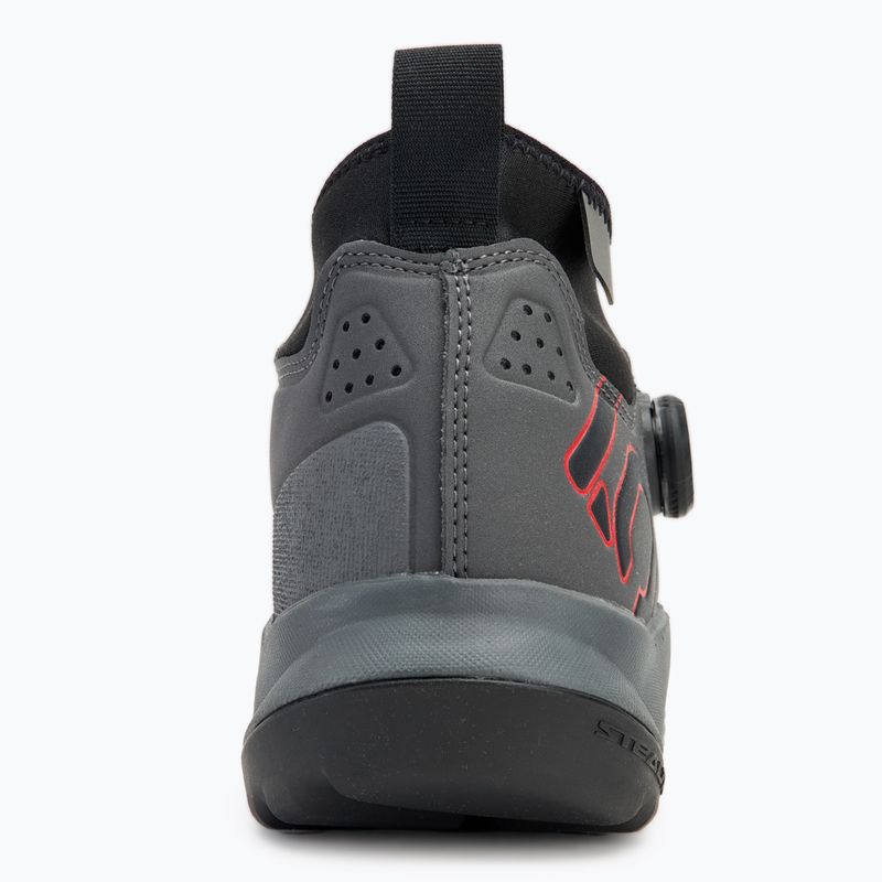Vyriški dviračių MTB batai adidas FIVE TEN Trailcross Pro Clip-In grey five / core black / red 6