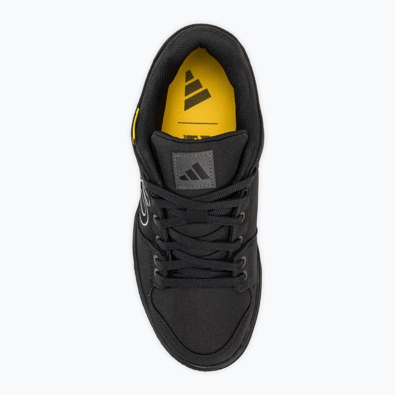 Dviračio batai platformos vyriški adidas FIVE TEN Freerider Canvas core black/dgh solid grey/grey five 5