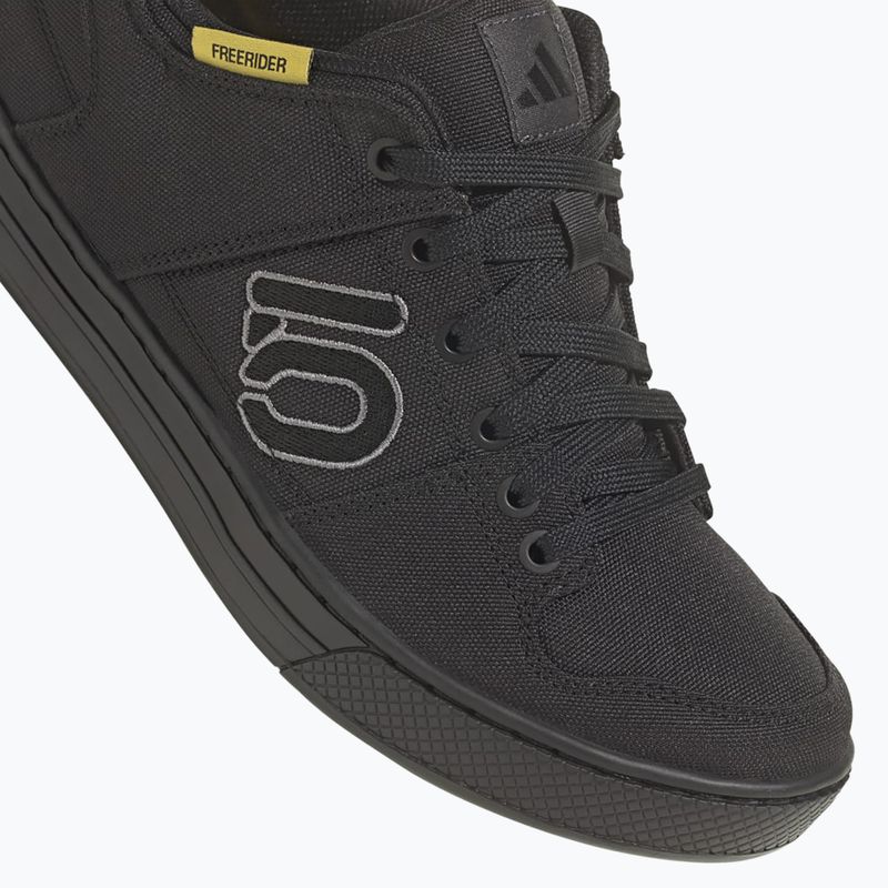 Dviračio batai platformos vyriški adidas FIVE TEN Freerider Canvas core black/dgh solid grey/grey five 12