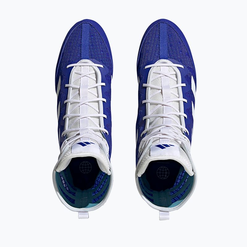 Bokso bateliai adidas Box Hog 4 navy blue HP9612 13