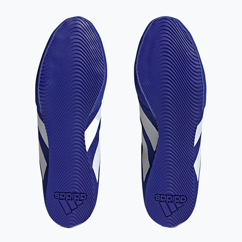 Bokso bateliai adidas Box Hog 4 navy blue HP9612 14