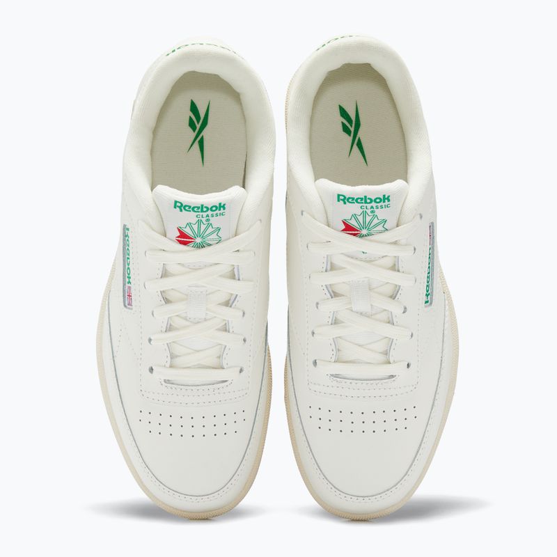 Vaikiški batai Reebok Club C chalk/chalk/glegrn 5