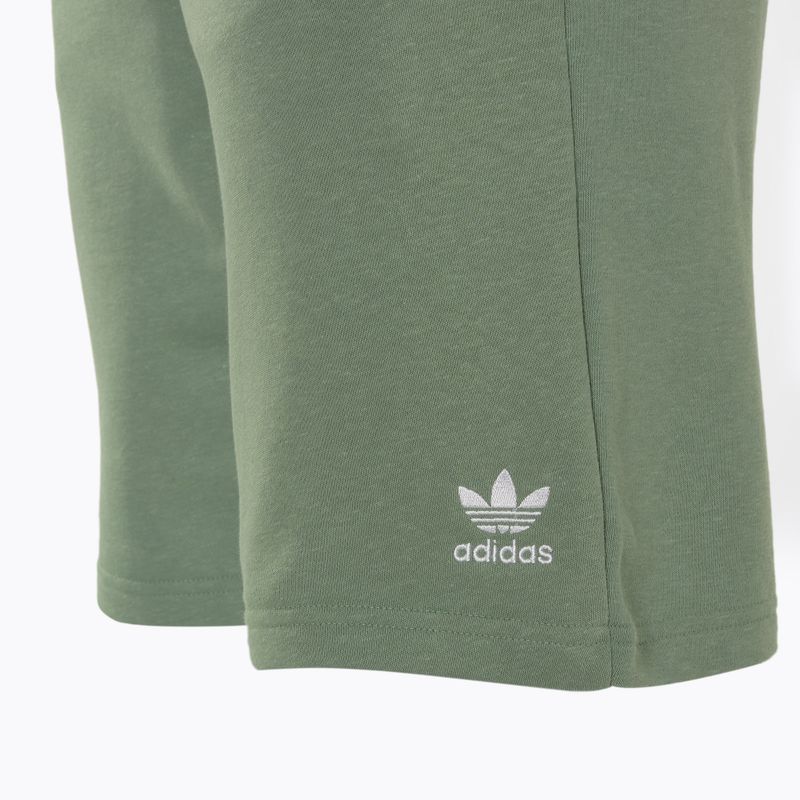 Vyriški šortai adidas Essential + Made With Hemp silver green 3