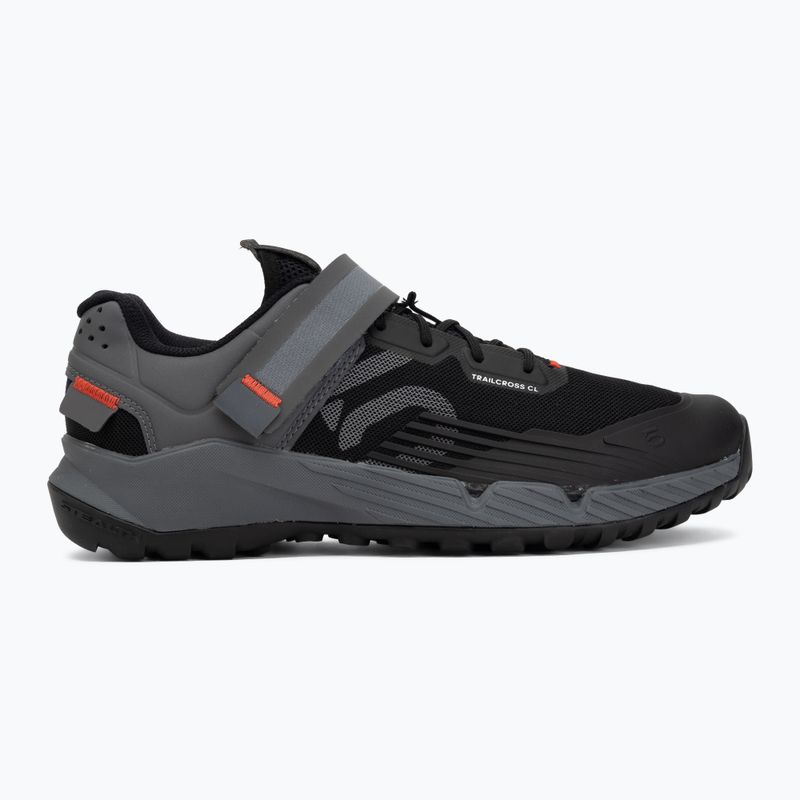 Dviračių batai MTB vyriški adidas FIVE TEN Trailcross Clip In core black/grey three/red 2