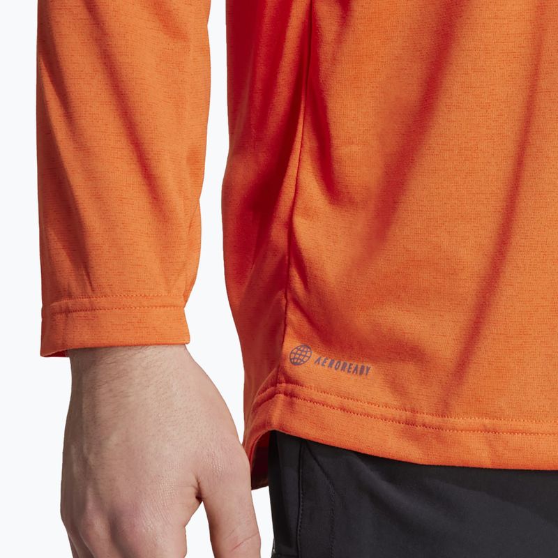 Dviračių marškinėliai adidas FIVE TEN Long Sleeve Jersey semi impact orange 6