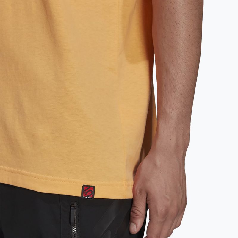 Vyriški marškinėliai adidas FIVE TEN Brand Of The Brave Tee rūko oranžinė 6