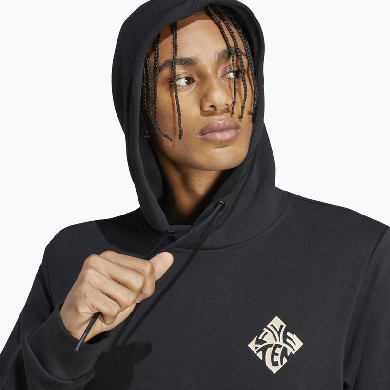 Vyriškas dviračių džemperis adidas FIVE TEN Graphic Hoodie black / savannah 5