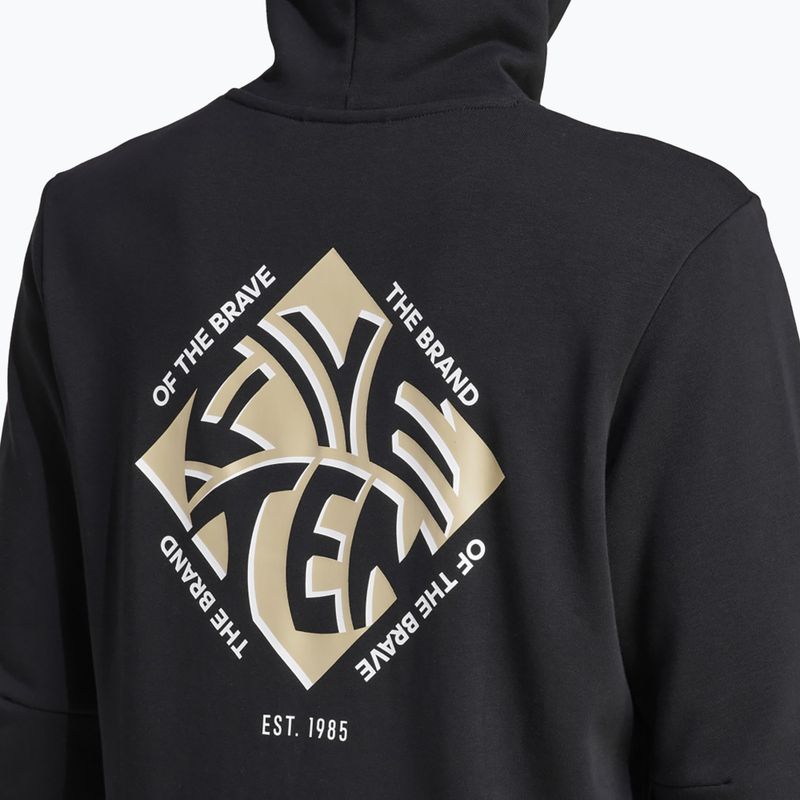 Vyriškas dviračių džemperis adidas FIVE TEN Graphic Hoodie black / savannah 6