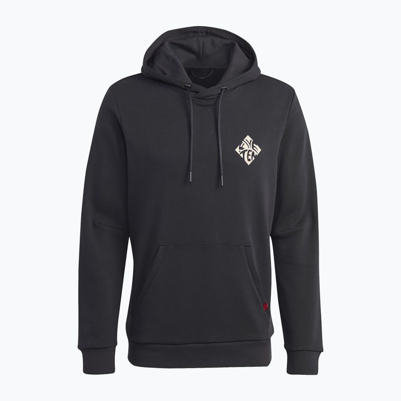 Vyriškas dviračių džemperis adidas FIVE TEN Graphic Hoodie black / savannah 8