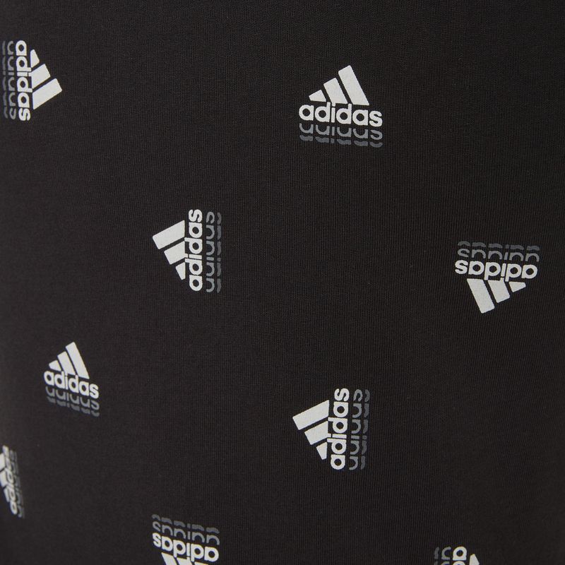 Vaikiški marškinėliai adidas Brand Love black/white 4