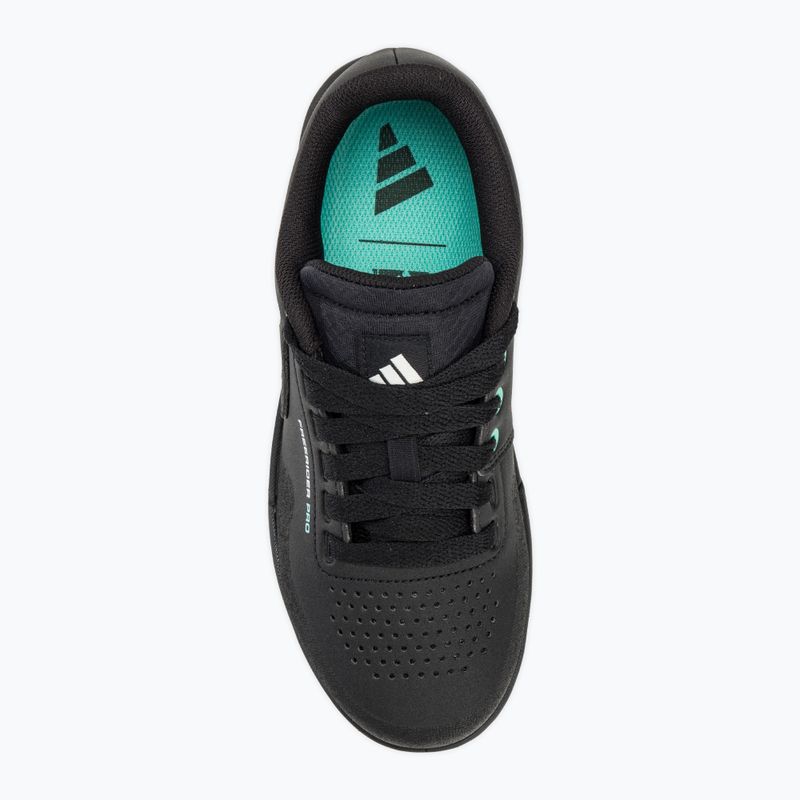 Dviračio batai platformos moteriški adidas FIVE TEN Freerider Pro core black/crystal white/acid mint 5