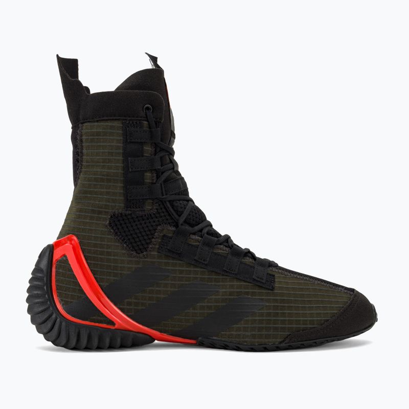Bokso bateliai adidas Speedex 23 carbon/core black/solar red 2