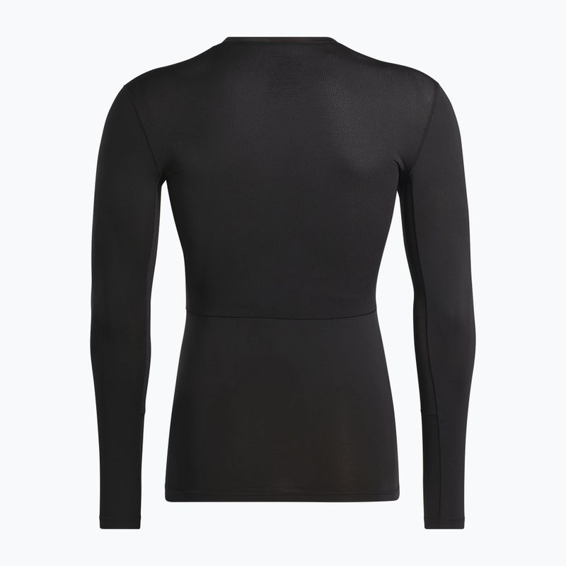 Vyriški bėgimo marškinėliai ilgomis rankovėmis Reebok Compression black 5