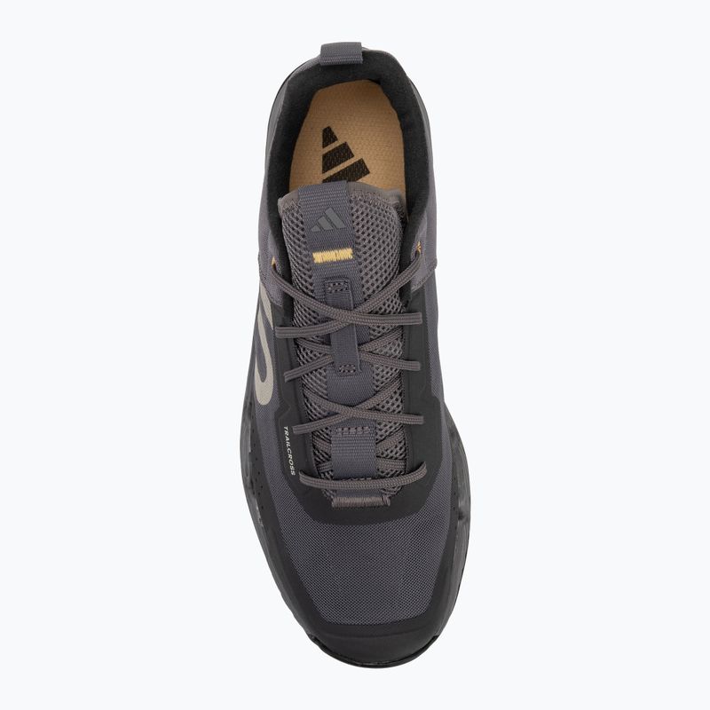 Vyriški adidas FIVE TEN Trailcross LT platforminiai dviračių batai charcoal/putty grey/oat 5