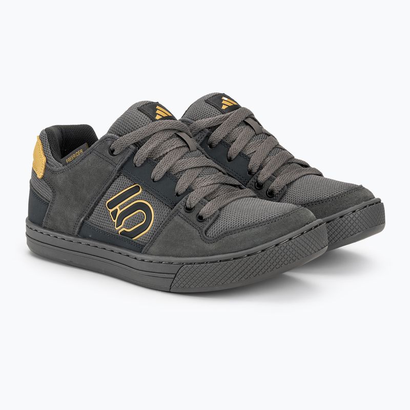 Dviračio batai platformos vyriški adidas FIVE TEN Freerider charcoal/oat/carbon 5
