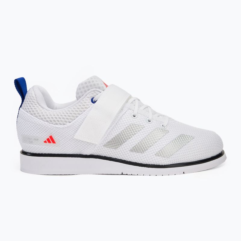 Vyriški sunkiosios atletikos bateliai adidas Powerlift 5 cloud white/ core black/ grey two 2