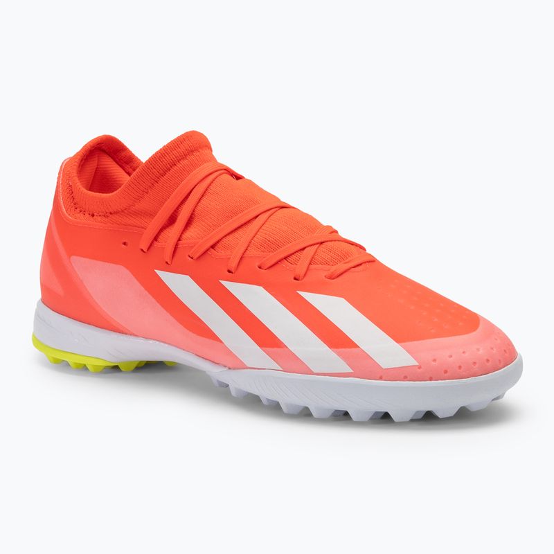 Vyriški futbolo batai adidas X Crazyfast League TF solar red/cloud white/team solar yellow