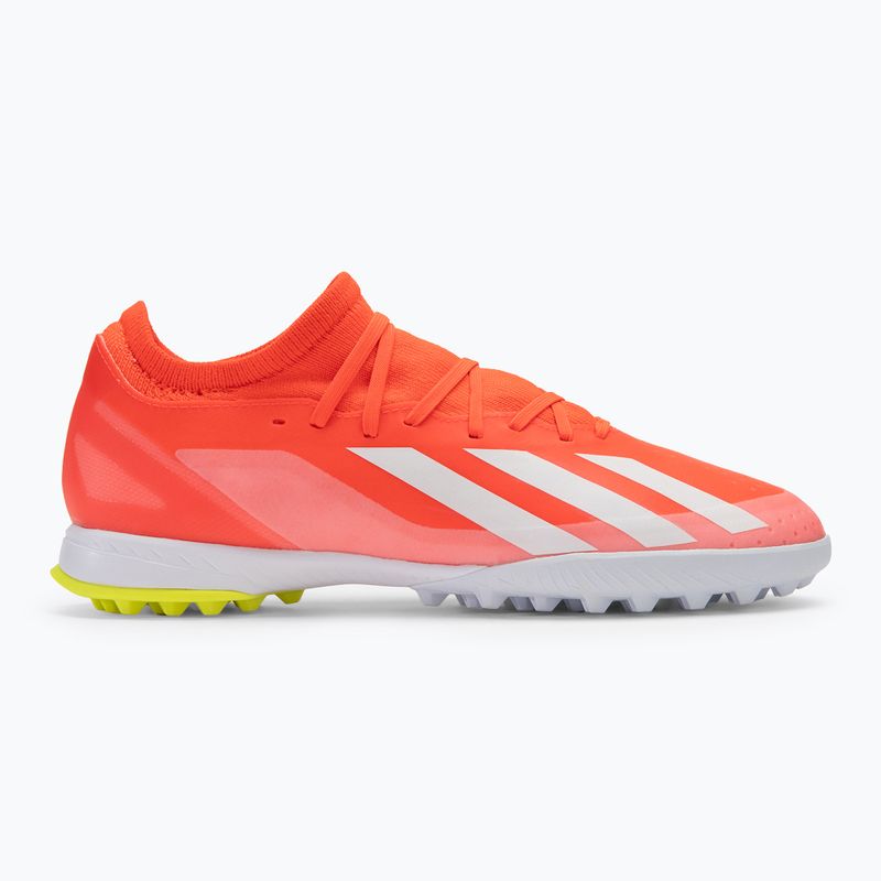 Vyriški futbolo batai adidas X Crazyfast League TF solar red/cloud white/team solar yellow 2