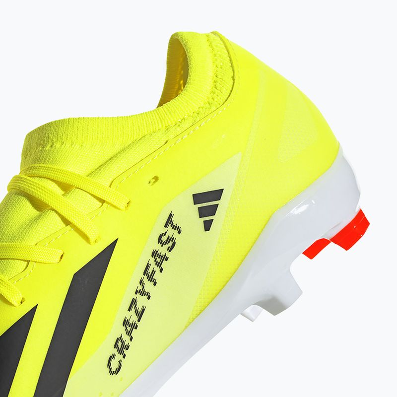 Vyriški futbolo batai adidas X Crazyfast League FG team solar yellow/core black/cloud white 10