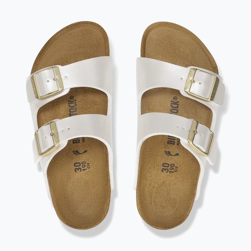 Vaikiškos šlepetės BIRKENSTOCK Arizona Birko-Flor Narrow electric metallic pearl 4