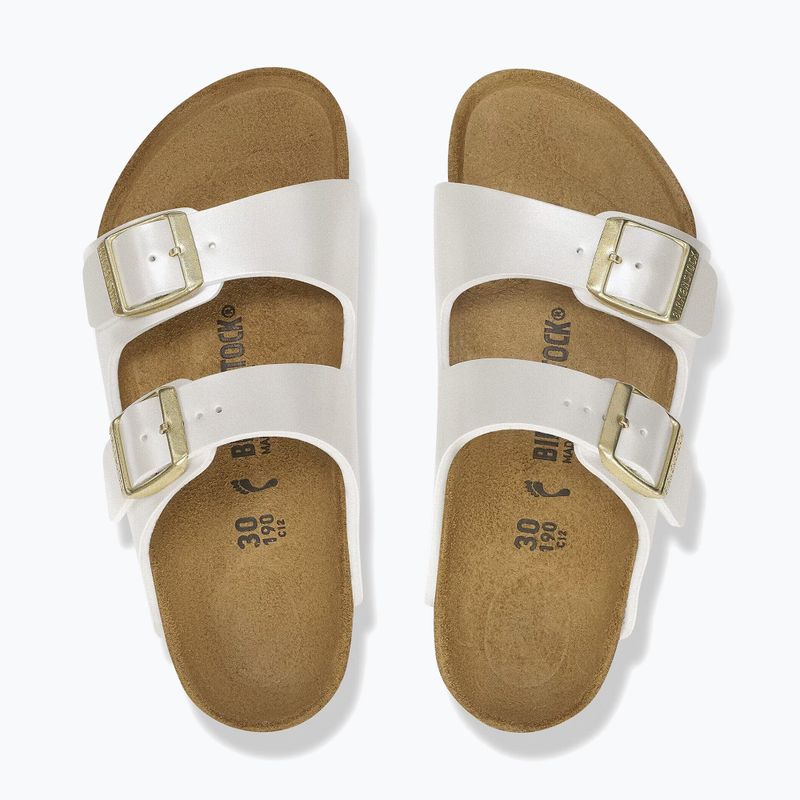 Vaikiškos šlepetės BIRKENSTOCK Arizona Birko-Flor Narrow electric metallic pearl 4