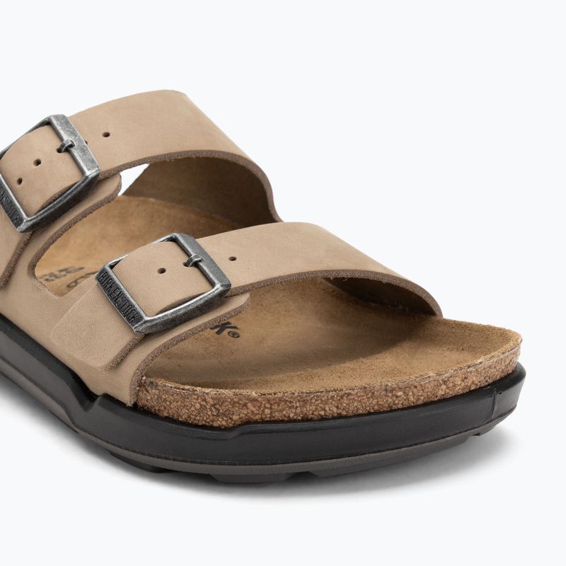 Šlepetės BIRKENSTOCK Arizona Crosstown Regular tabacco brown 7