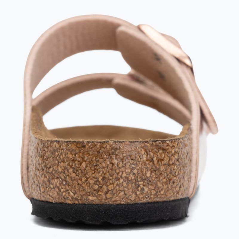 Vaikiškos šlepetės BIRKENSTOCK Arizona Birko-Flor Narrow electric metallic copper hearts 6