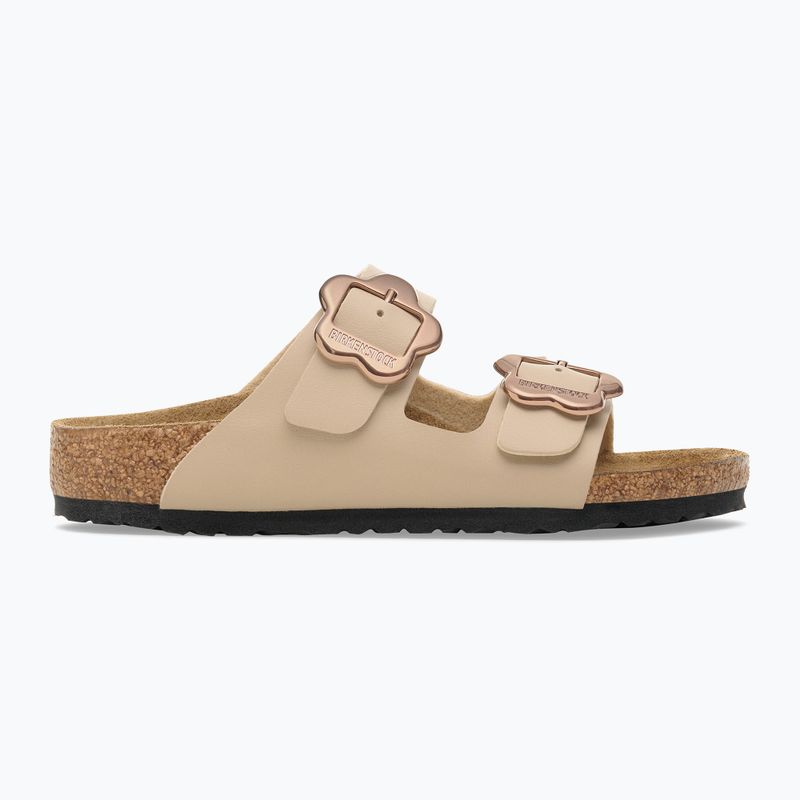 Vaikiškos šlepetės BIRKENSTOCK Arizona Flowers Kids Birko-Flor sandcastle 2