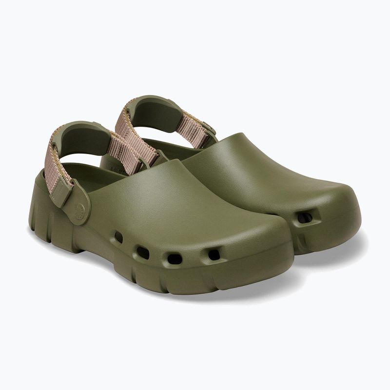 Šlepetės BIRKENSTOCK Birki Flow TEX EVA Regular khaki/gray taupe 4