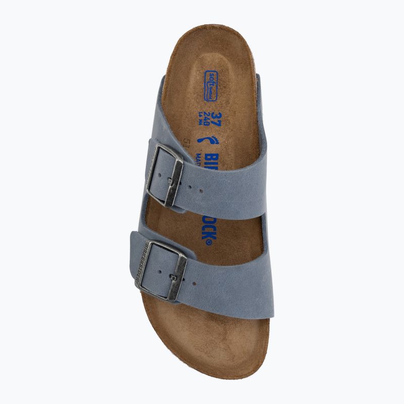 Šlepetės BIRKENSTOCK Arizona Soft Footbed Oiled Leather Narrow 5