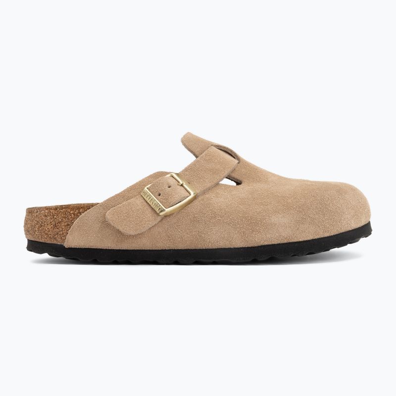 Šlepetės BIRKENSTOCK Boston Suede Leather sandcastle 2