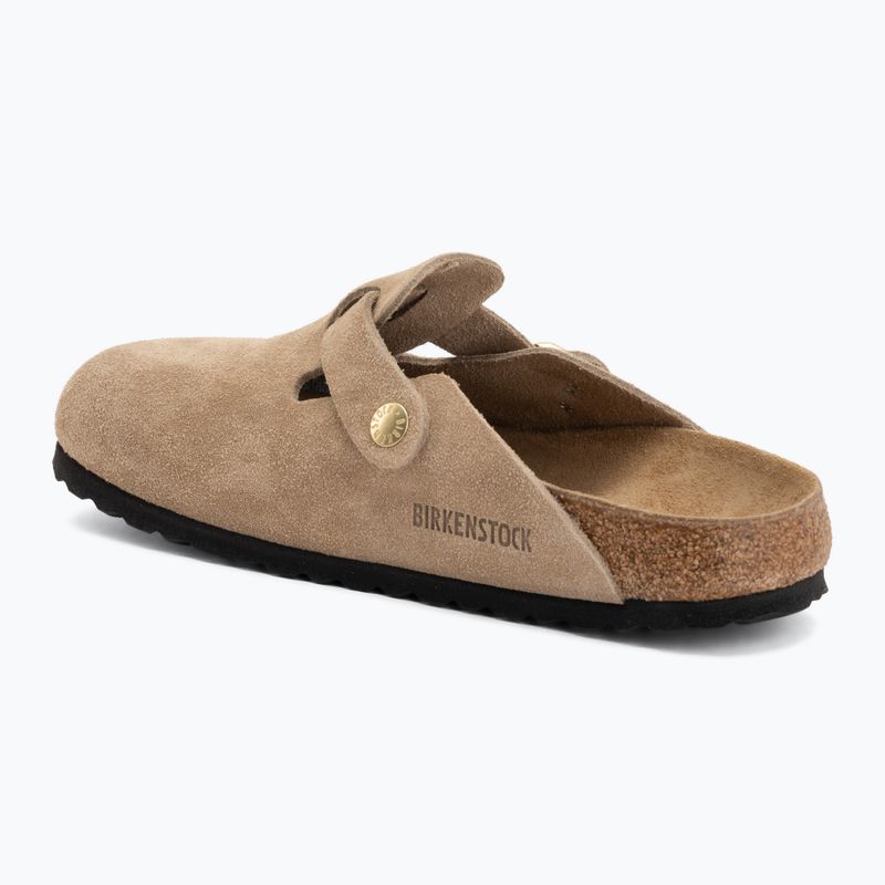 Šlepetės BIRKENSTOCK Boston Suede Leather sandcastle 3