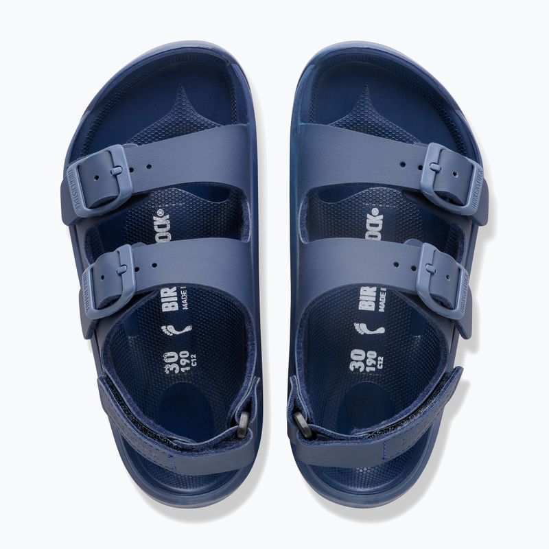 Vaikiškos basutės BIRKENSTOCK Mogami HL Birko-Flor Narrow navy 3