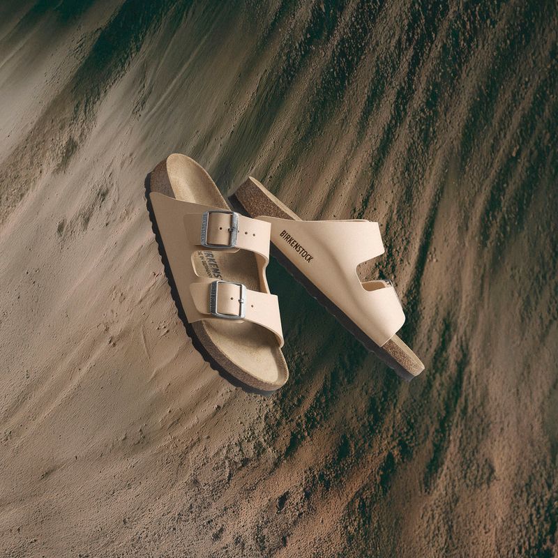 Šlepetės BIRKENSTOCK Arizona Birko-Flor sandcastle 4