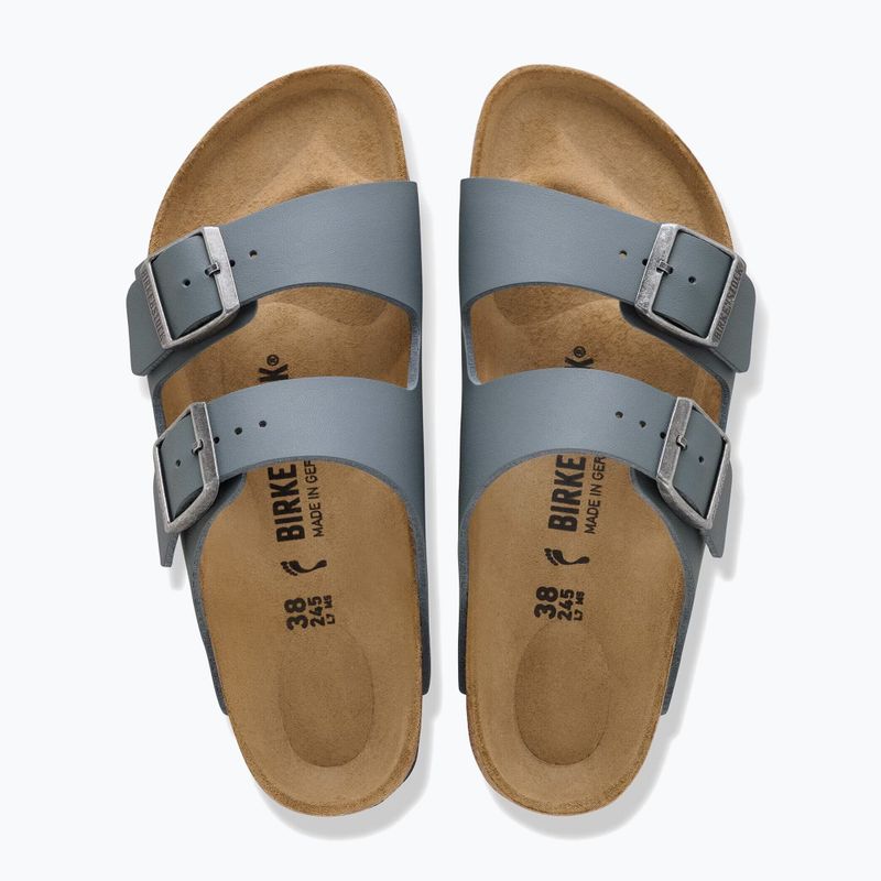 Šlepetės BIRKENSTOCK Arizona Birko-Flor Narrow basalt gray 11