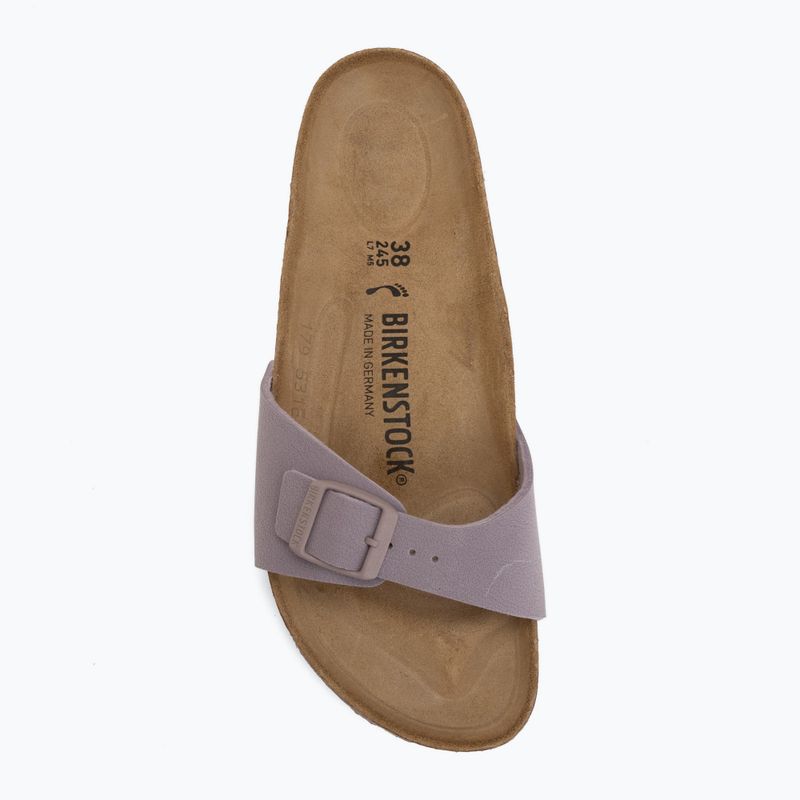Šlepetės BIRKENSTOCK Madrid Birko-Flor BC Narrow faded purple 5