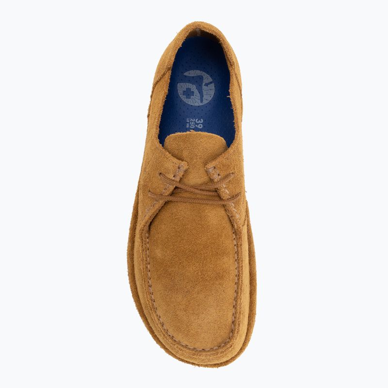 Batai BIRKENSTOCK Utti Lace Suede Leather Narrow cork brown 5