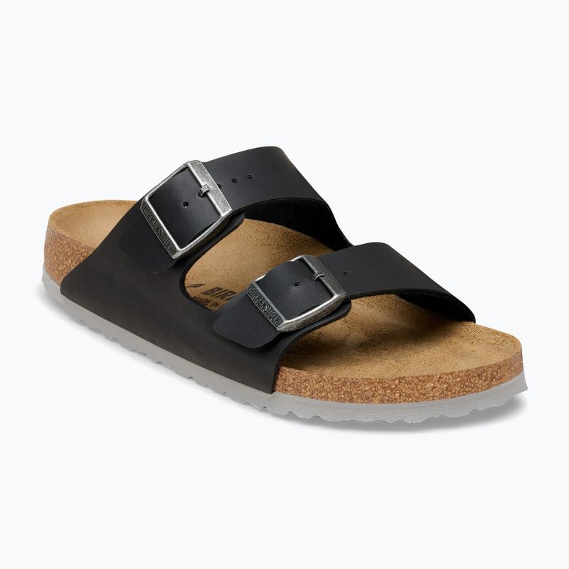 Šlepetės BIRKENSTOCK Arizona Birko-Flor black/light gray