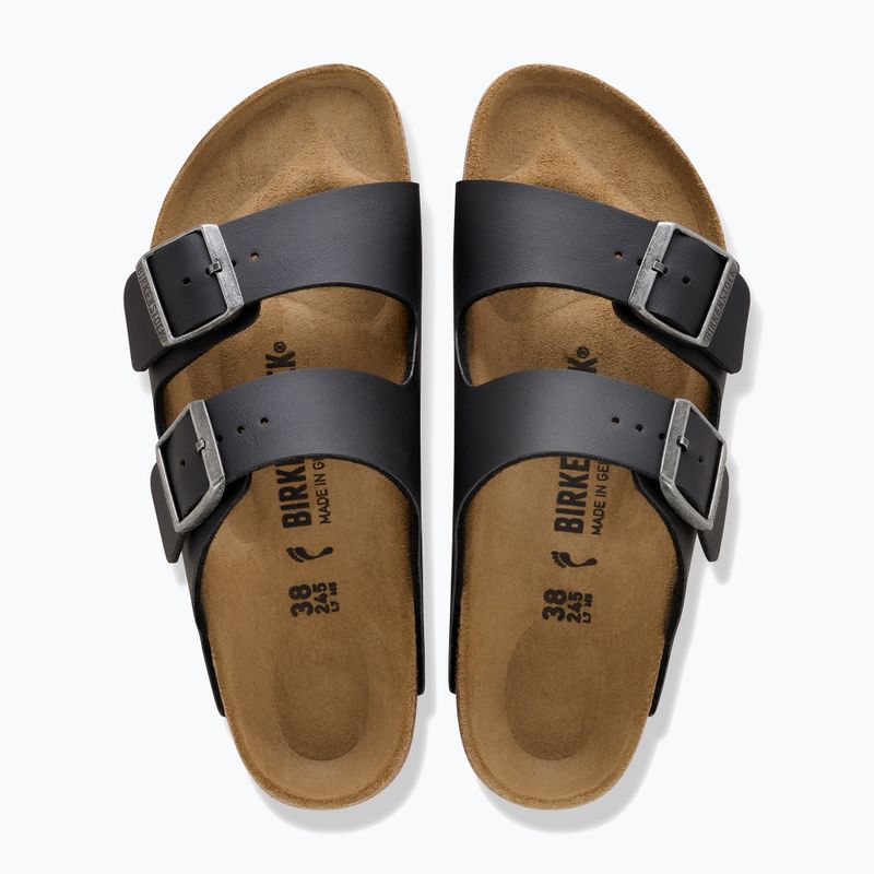 Šlepetės BIRKENSTOCK Arizona Birko-Flor black/light gray 3