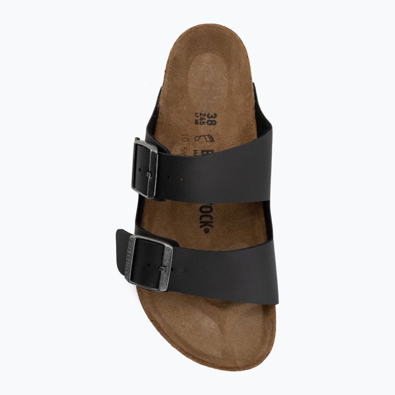 Šlepetės BIRKENSTOCK Arizona Birko-Flor black/light gray 5