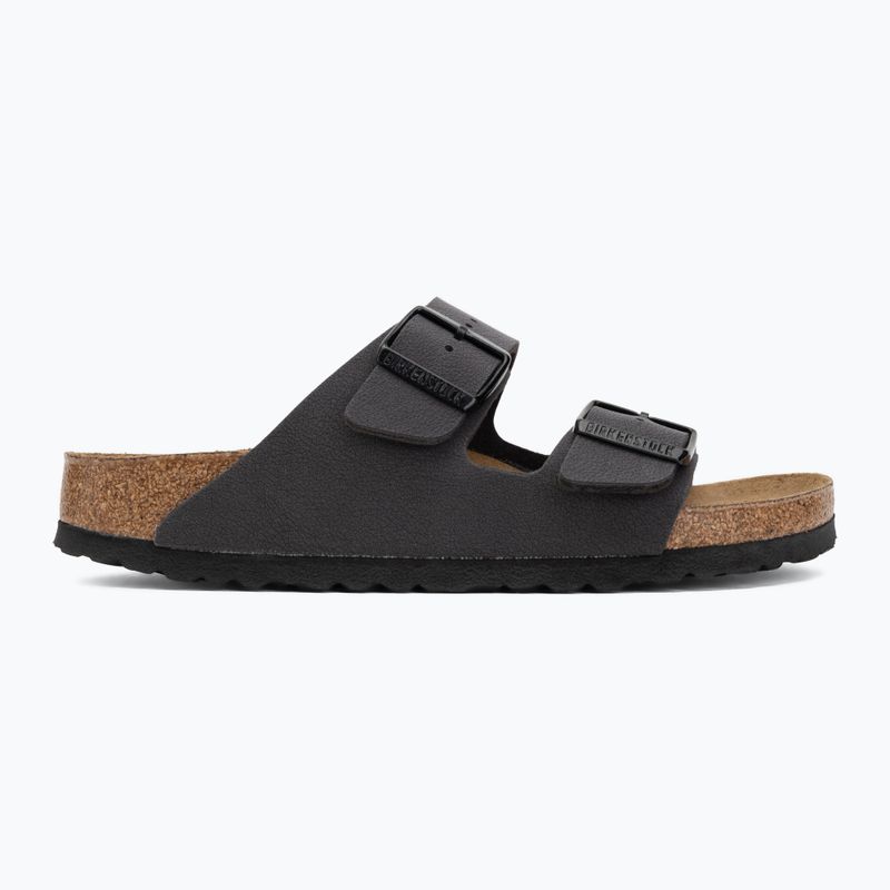 Šlepetės BIRKENSTOCK Arizona BF Narrow velvet pilka/juoda 2