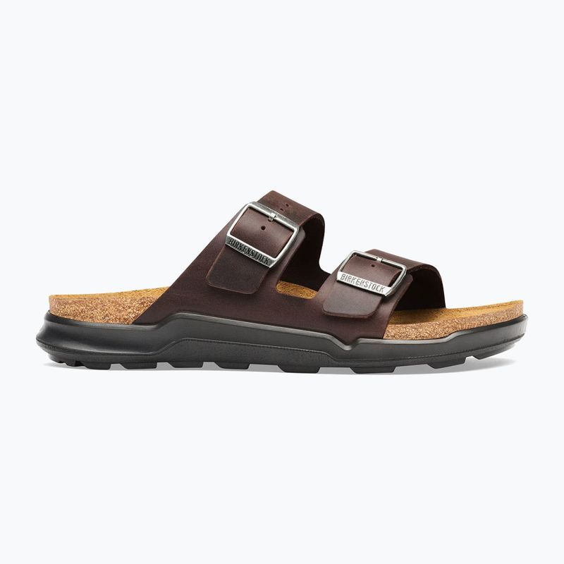 Vyriškos šlepetės BIRKENSTOCK Arizona Crosstown Oiled Leather Regular habana/black 2