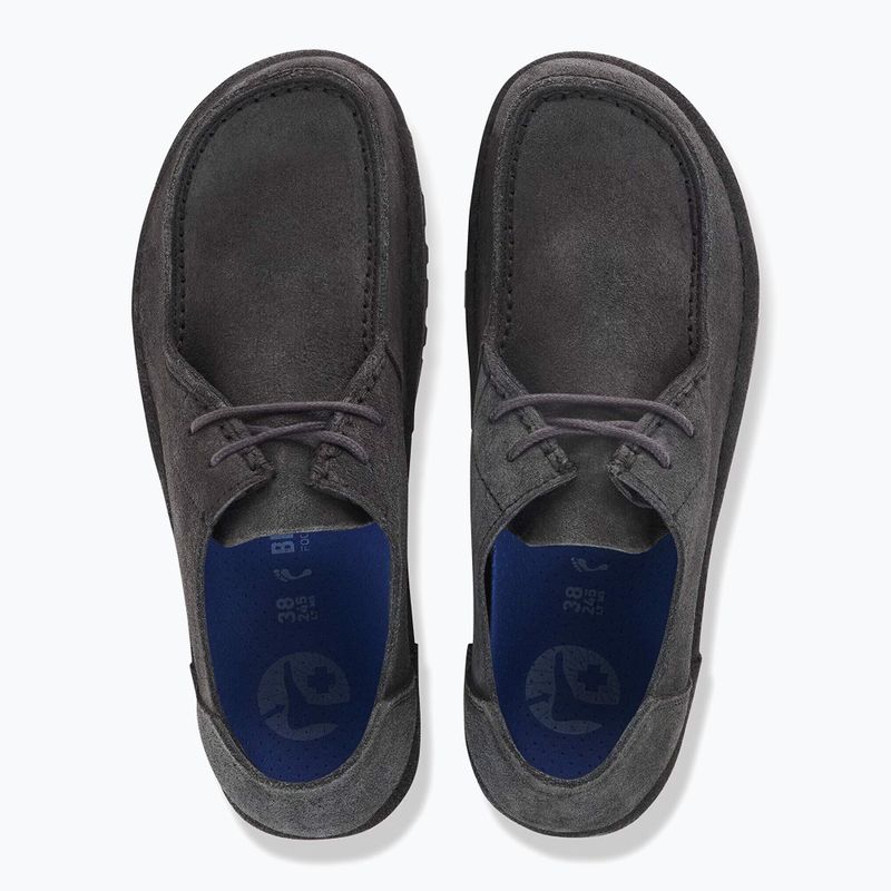 Batai BIRKENSTOCK Utti Lace Suede Leather charcoal 4