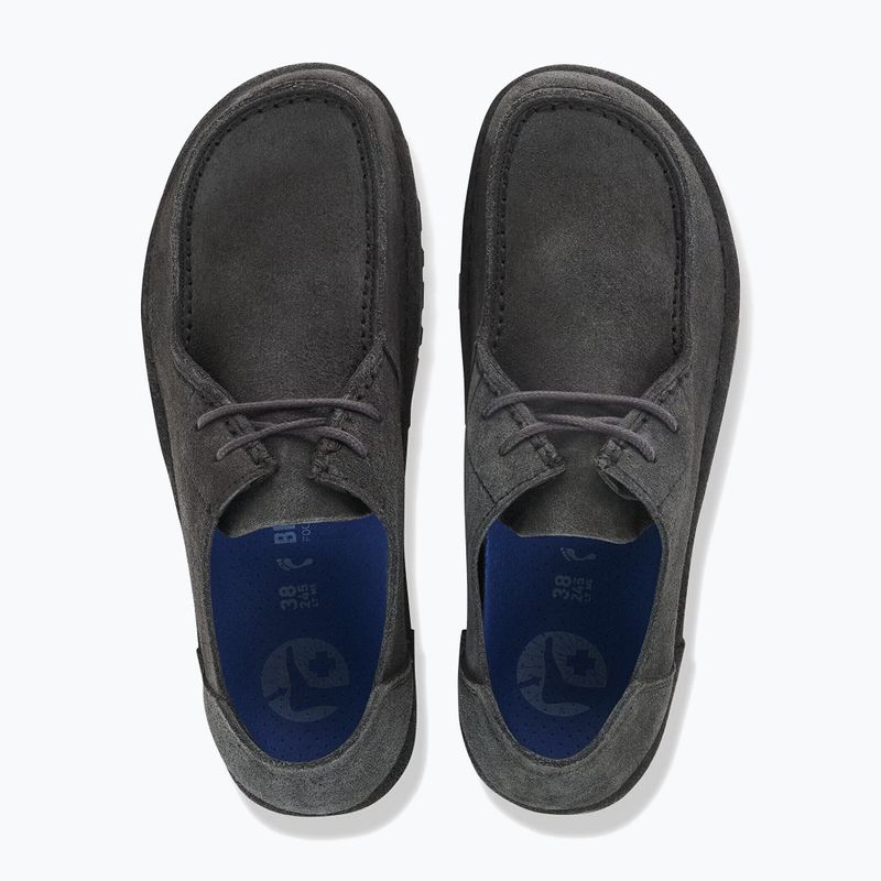 Batai BIRKENSTOCK Utti Lace Suede Leather charcoal 4